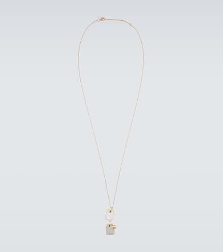 Medaille 9kt pendant necklace with diamonds - Rainbow K - Modalova