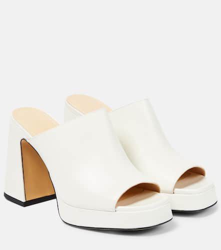 Sandali Alba 90 in pelle con plateau - Souliers Martinez - Modalova