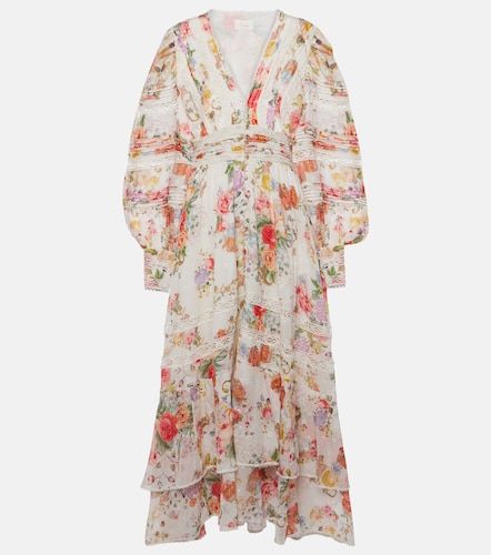 Vestido midi Sew Yesterday floral - Camilla - Modalova
