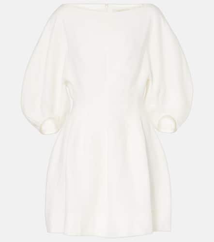 Puff-sleeve linen minidress - Faithfull - Modalova