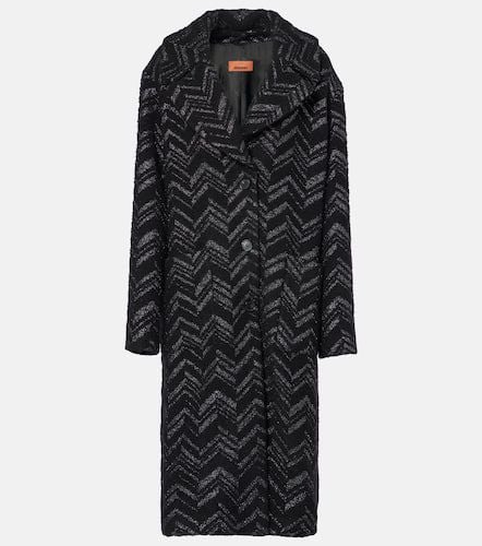 Missoni Zigzag lamÃ© coat - Missoni - Modalova