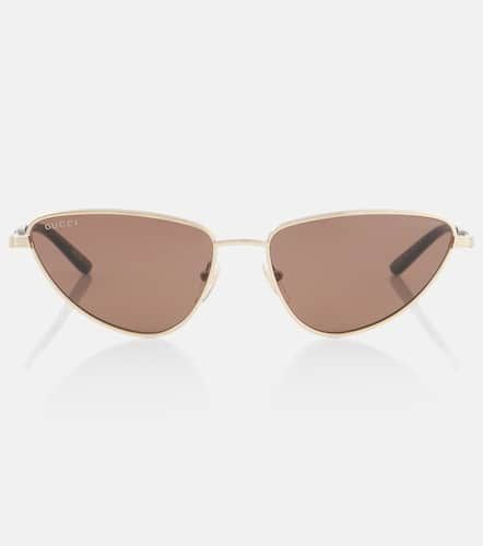 Occhiali da sole cat-eye con logo - Gucci - Modalova