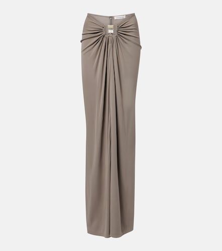Bezel Quartz gathered jersey maxi skirt - Christopher Esber - Modalova