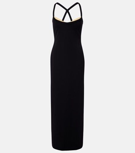 Versace Jersey bustier gown - Versace - Modalova