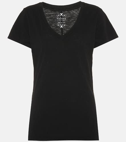 Velvet T-shirt Lilith in cotone - Velvet - Modalova