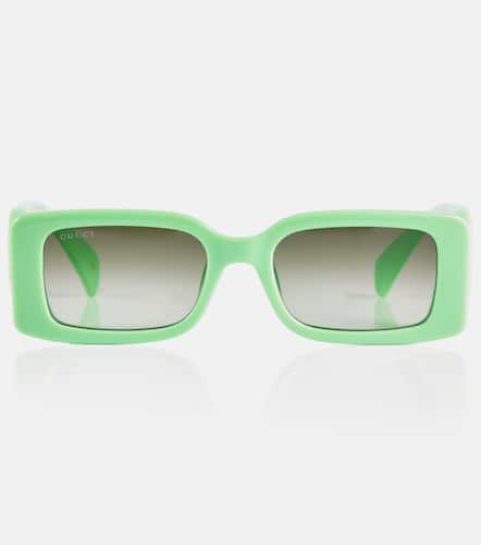 Gucci GG rectangle sunglasses - Gucci - Modalova