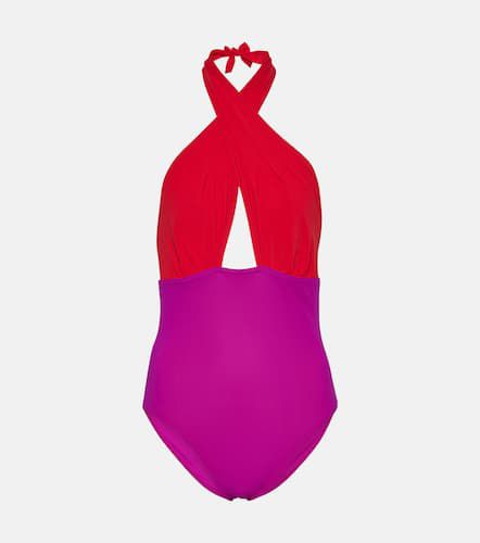 Mabel colorblocked swimsuit - Karla Colletto - Modalova