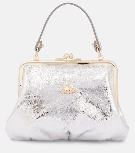 Granny metallic leather tote bag - Vivienne Westwood - Modalova