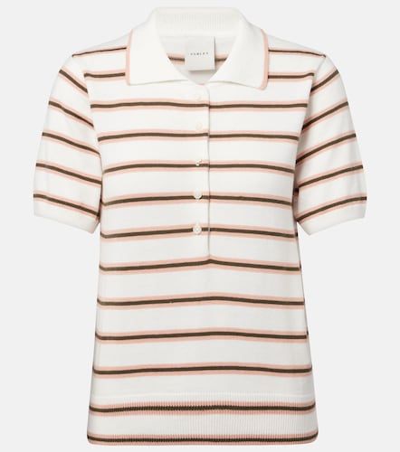 Polo Faustine en mezcla de algodón a rayas - Varley - Modalova