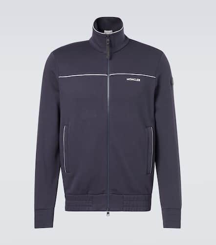 Technical jersey zip-up sweatshirt - Moncler - Modalova