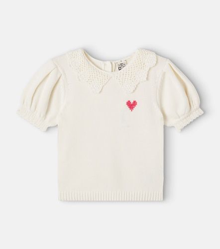 Top Niko in cotone con crochet - Bonton - Modalova