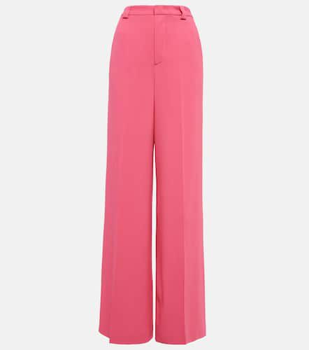 Pantalones anchos de tiro alto - REDValentino - Modalova