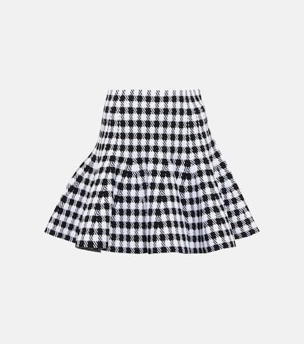 AlaÃ¯a Checked miniskirt - Alaia - Modalova