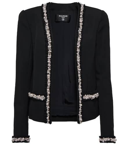 Balmain Chaqueta de lana adornada - Balmain - Modalova