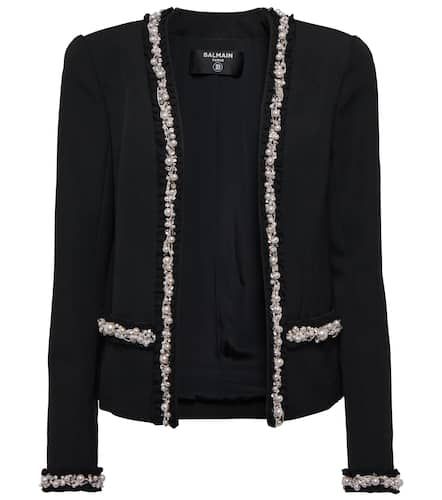 Balmain Embellished wool jacket - Balmain - Modalova