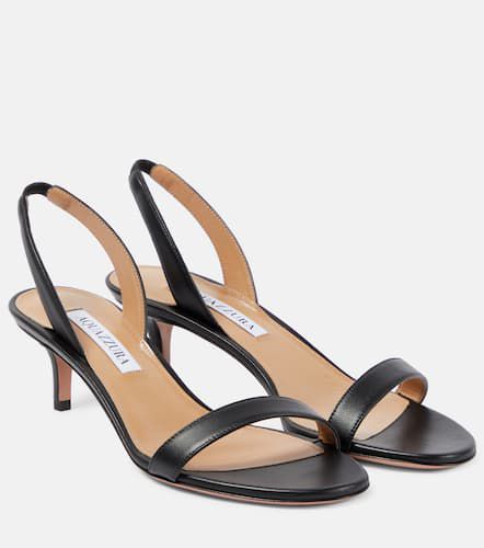 Aquazzura 50 leather sandals - Aquazzura - Modalova