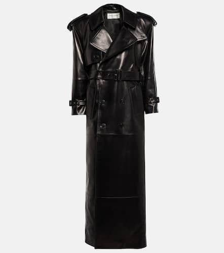 Saint Laurent Leather trench coat - Saint Laurent - Modalova