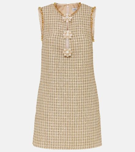 Embellished boucle minidress - Self-Portrait - Modalova
