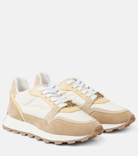 Tod's Runner suede-trimmed sneakers - Tod's - Modalova