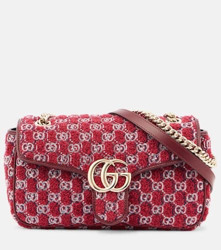 Bolso al hombro GG Marmont Medium bouclé - Gucci - Modalova