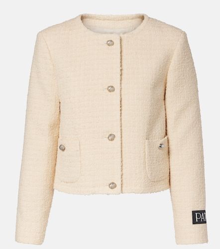 Patou Logo wool-blend boucle jacket - Patou - Modalova