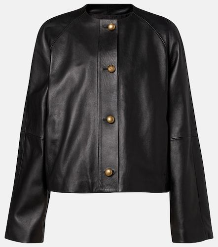 Max Mara Bouquet leather jacket - Max Mara - Modalova