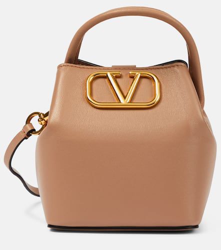 VLogo leather tote bag - Valentino Garavani - Modalova