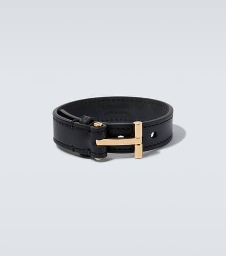 Tom Ford Bracciale T Icon in pelle - Tom Ford - Modalova