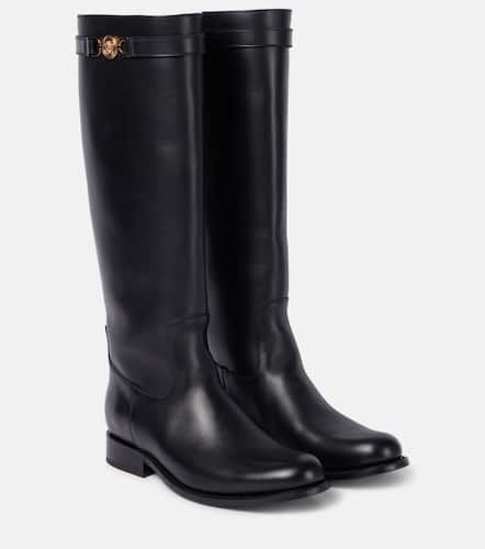 Medusa '95 leather knee-high boots - Versace - Modalova