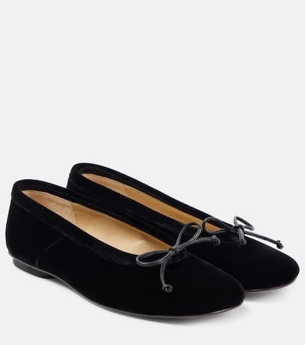 Le Monde BÃ©ryl Mica velvet ballet flats - Le Monde Beryl - Modalova