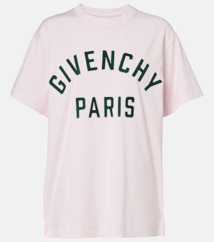 Camiseta de algodón con logo - Givenchy - Modalova