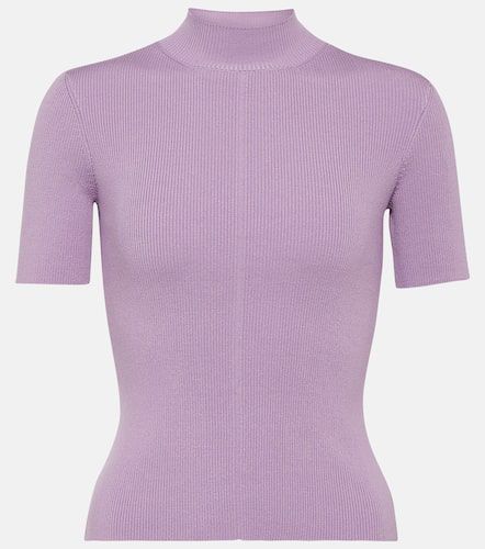 Ribbed-knit silk-blend sweater - Oscar de la Renta - Modalova