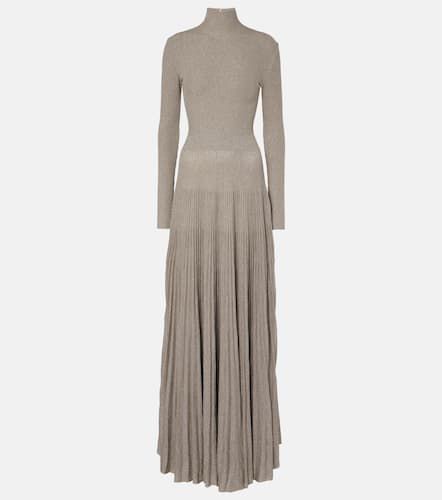 PlissÃ© knitted turtleneck gown - Ralph Lauren Collection - Modalova