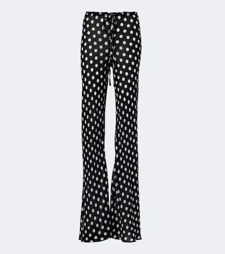 Scarlett polka-dot flared pants - Alexandra Miro - Modalova