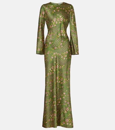 Gemma floral silk-blend maxi dress - Veronica Beard - Modalova