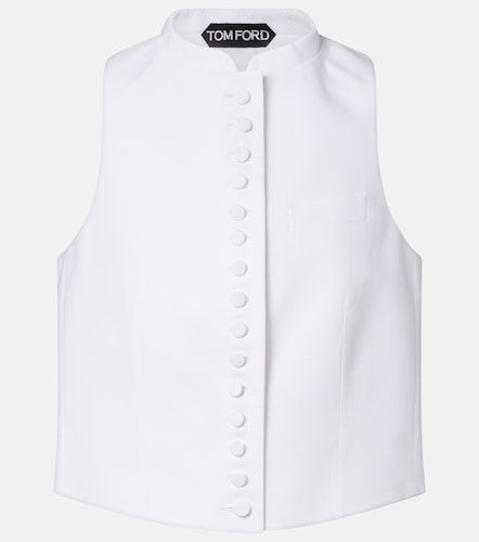 Chaleco de piqué de algodón - Tom Ford - Modalova
