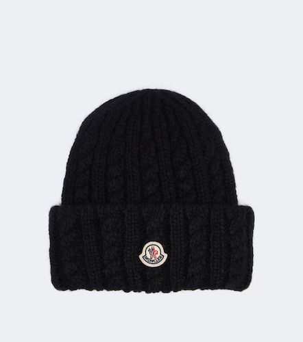 Alpaca and wool-blend beanie - Moncler - Modalova