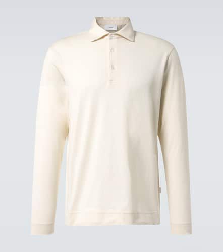 Cotton and silk polo sweater - Lardini - Modalova