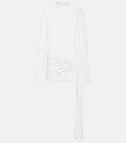 Aya Muse Draped jersey minidress - Aya Muse - Modalova