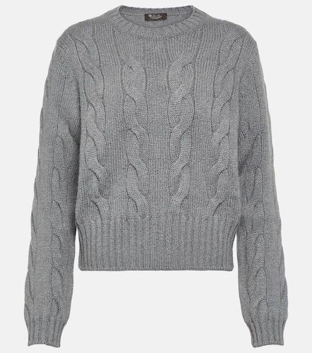 Cable-knit cashmere sweater - Loro Piana - Modalova
