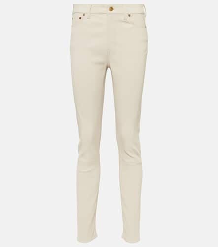 High-rise skinny leg leather pant - Polo Ralph Lauren - Modalova