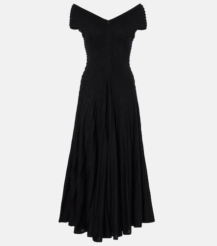 Alaïa Midikleid aus Wolle - Alaia - Modalova