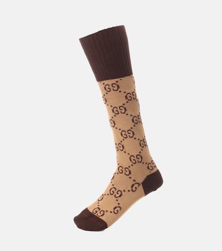 Gucci GG stretch-cotton socks - Gucci - Modalova