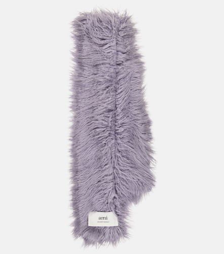 Ami Paris Faux fur scarf - Ami Paris - Modalova