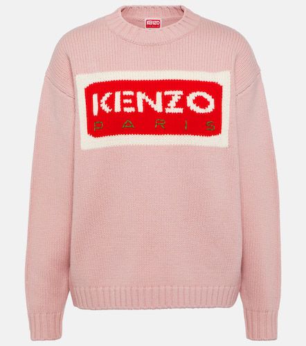 Kenzo Pullover in lana con logo - Kenzo - Modalova