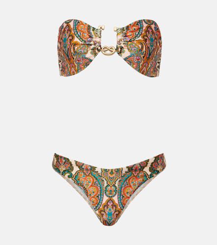 Bikini Ottie de paisley con anilla - Zimmermann - Modalova