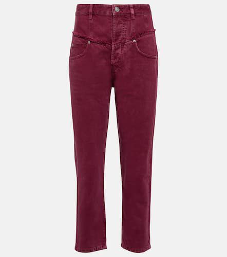 High-Rise Straight Jeans - Isabel Marant - Modalova