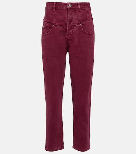 High-rise straight jeans - Isabel Marant - Modalova