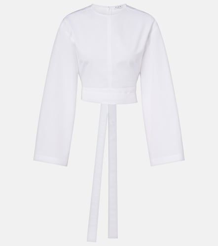 Alaïa Top in popeline di cotone - Alaia - Modalova