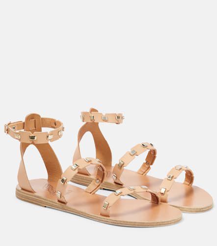 Coco embellished leather sandals - Ancient Greek Sandals - Modalova